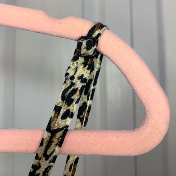 SHEIN | Ruched Bust Front Tie Leopard Dress - Picture 9 of 10